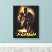 Toile Le Flash | Position de début de l'impression (Insitu (Plancher de Bois))