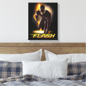 Toile Le Flash | Position de début de l'impression (Insitu(Chambre))