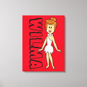 Toile Le Flintstone des Flintstones Wilma