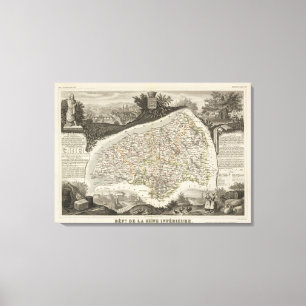 Toile Le fond de Sienne de La du service De