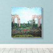 Toile Le fossé (Insitu (Plancher de Bois))