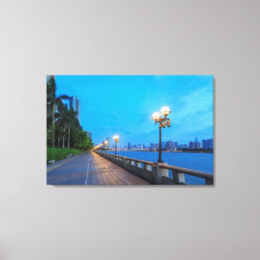 Toile Le front de mer de Guangzhou (Recto)