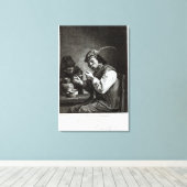 Toile Le fumeur flamand (Insitu (Plancher de Bois))