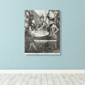 Toile Le gâteau à la plombe polonaise, c.1772 (Insitu (Plancher de Bois))