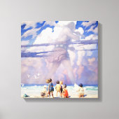 Toile "Le géant" Fairy Art par NC Wyeth (Recto)