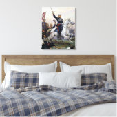 Toile Le général M.D. Skobselev dans le russo-turc (Insitu(Chambre))