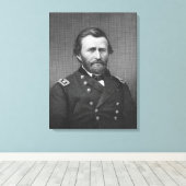 Toile Le général Ulysses Simpson Grant, gravé après une  (Insitu (Plancher de Bois))