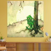 Toile « Le Gnome » par Marjorie Miller (Insitu(Salon))