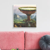 Toile Le Goblet du Titan - Thomas Cole (Insitu(Salon))