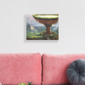 Toile Le Goblet du Titan - Thomas Cole (Insitu(Salon))