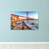 Toile Le Golden Gate Bridge De Fort Point (Insitu (Plancher de Bois))