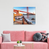 Toile Le Golden Gate Bridge depuis Fort Point (Insitu(Salon))