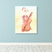 Toile Le grand artiste du printemps (Insitu (Plancher de Bois))