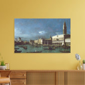 Toile Le Grand Canal avec l'église de Père Noël Maria (Insitu(Salon))