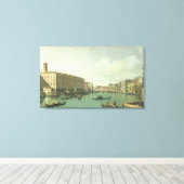 Toile Le Grand Canal du pont du Rialto (Insitu (Plancher de Bois))