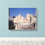 Toile Le Grand Escalier du Temple d'Apollon (Insitu (Plancher de Bois))