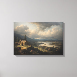 Toile Le Grand Lac