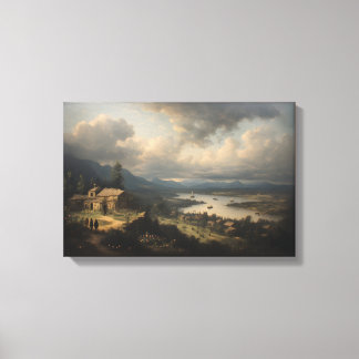 Toile Le Grand Lac