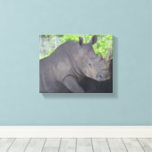 TOILE LE GRAND RHINO (Insitu (Plancher de Bois))