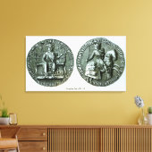 Toile Le grand sceau d'Edward Ier (Insitu(Salon))