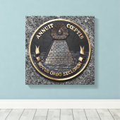 Toile Le grand sceau des États-Unis (Insitu (Plancher de Bois))