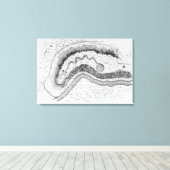 Toile Le Grand Serpent (Insitu (Plancher de Bois))