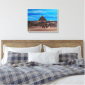 Toile Le Grand Sphinx et la Pyramide de Khafre (Insitu(Chambre))