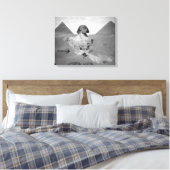 Toile Le Grand Sphinx & Pyramides, 1878 (Insitu(Chambre))