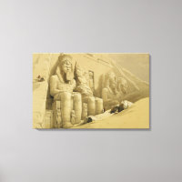 Le Grand Temple d'Abu Simbel, Nubie, de "Egypt
