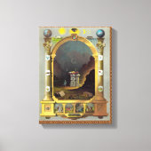 Toile Le graphique maçonnique (Recto)