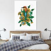 Toile Le guêpier au pendentif doré (Insitu(Chambre))
