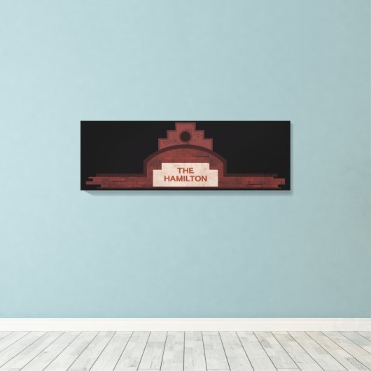 Toile le hamilton (Insitu (Plancher de Bois))