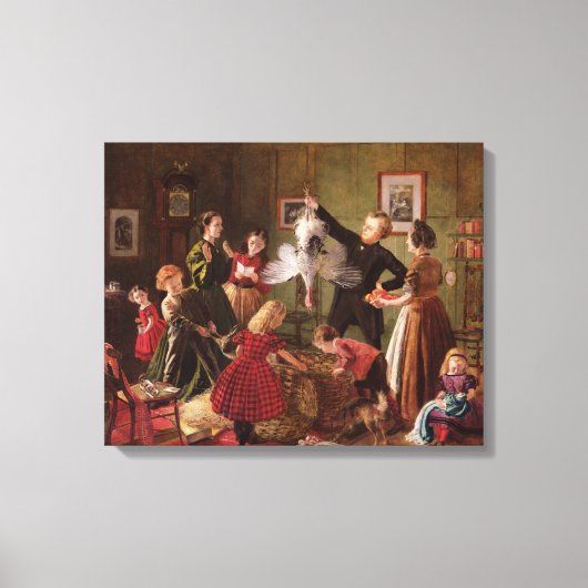 Toile Le Hamper de Noël (Recto)