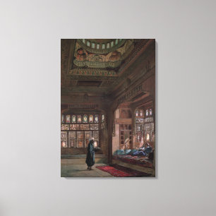 Toile Le harem de cheik Sadat, le Caire, 1870