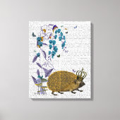 Toile Le hérisson d'or (Recto)