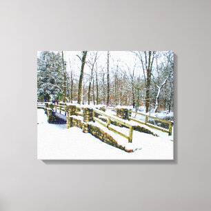 Toile Le "hiver rêve "
