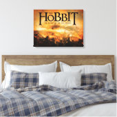 Toile Le Hobbit : LA BATAILLE DU Logo CINQ ARMIES™ (Insitu(Chambre))