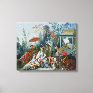 Toile Le jardin chinois, c.1742