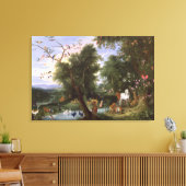 Toile Le jardin d'Eden, 1659 (Insitu(Salon))