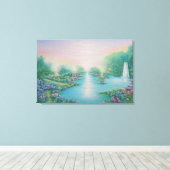 Toile Le jardin d'Eden 2011 (Insitu (Plancher de Bois))