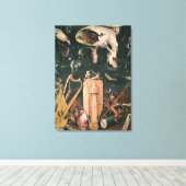 Toile Le jardin des délices terrestres (Insitu (Plancher de Bois))