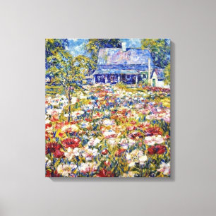 Toile "Le Jardin des pivoines"