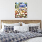 Toile "Le Jardin des pivoines" (Insitu(Chambre))