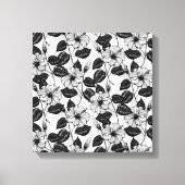 Toile Le jardin d'Hibiscus (Recto)