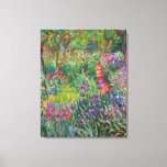 Toile Le Jardin Iris De Giverny By Claude Monet<br><div class="desc">Le jardin d'Iris à Giverny peint par Claude Monet. Vers 1900. Cette image est du domaine public.</div>