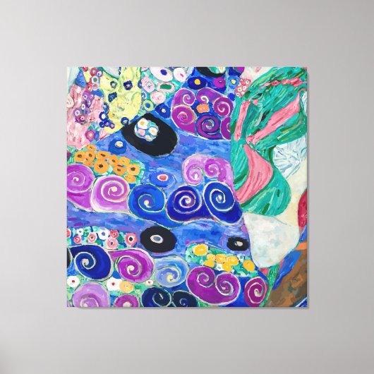 Toile Le jardin par Gustav Klimt (Recto)