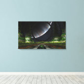 Toile Le jardinier (Insitu (Plancher de Bois))