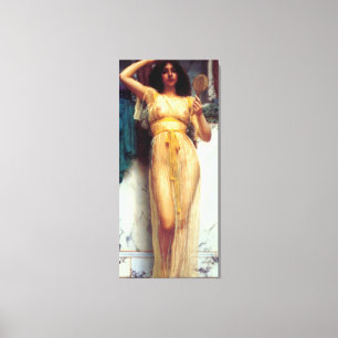 Toile Le ~ John William Godward de miroir
