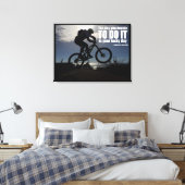 Toile Le jour où vous décidez de le faire est votre Luck (Insitu(Chambre))