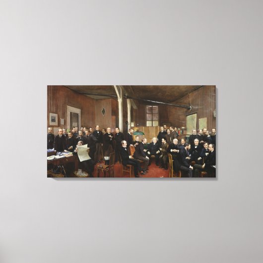 Toile Le Journal des débats, 1889 (Recto)